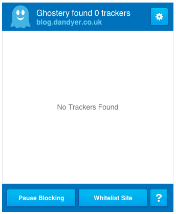 No trackers on this site.